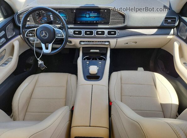 4JGFB4KE3MA412896 2021 MERCEDES-BENZ GLE Silver Սարքավորումների վահանակի տեսք