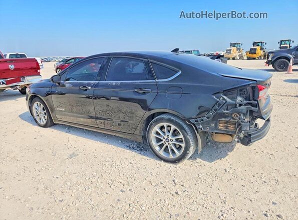 3FA6P0LU5KR235216 2019 FORD FUSION Black Tył prawy