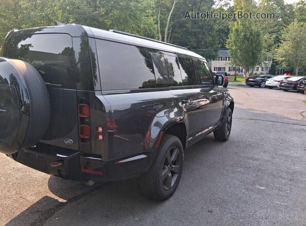 SALE2FEU3P2185201 2023 LAND ROVER DEFENDER Charcoal Delantero derecho