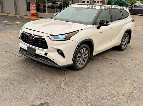 5TDXBRCH9LS013183 2020 TOYOTA HIGHLANDER White Rear left