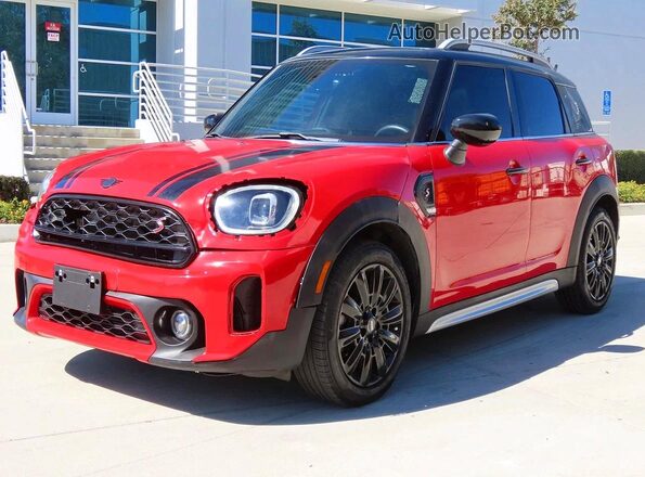 WMZ53BR02R3R34278 2024 MINI COOPER Red Rear right