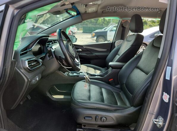 1G1FX6S06P4188864 2023 CHEVROLET BOLT Gray Widok deski rozdzielczej