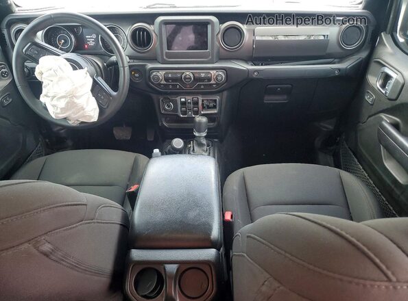 1C6JJTAG0PL575147 2023 JEEP GLADIATOR Black Instrument cluster view
