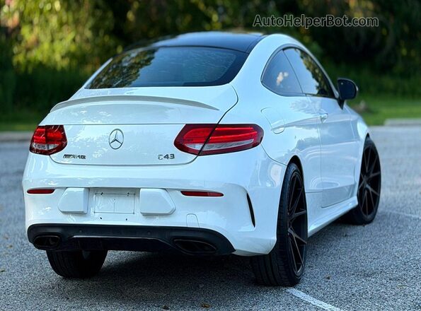 WDDWJ6EB9HF493728 2017 MERCEDES-BENZ C White წინა ხედი