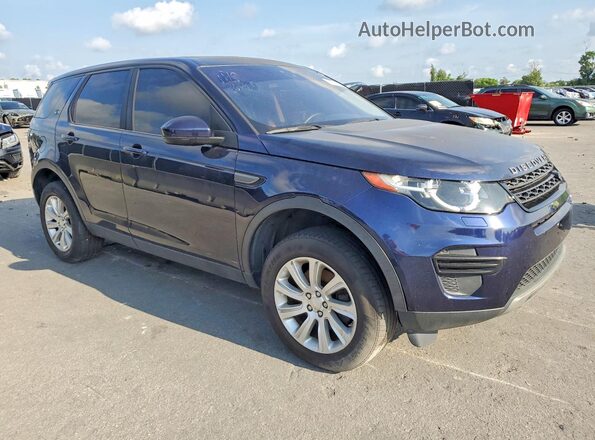 SALCP2FX8KH791660 2019 LAND ROVER DISCOVERY Синий Вид спереди
