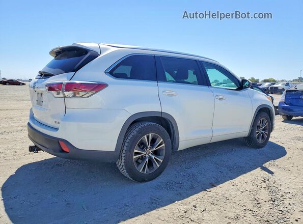 5TDKKRFH7GS182162 2016 TOYOTA HIGHLANDER White Առջևի աջ