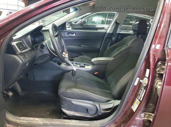 5XXGT4L3XLG411525 2020 KIA OPTIMA Фиолетовый Вид панели приборов
