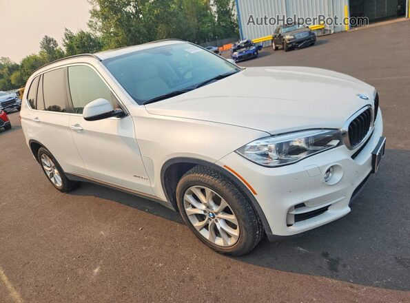 5UXKS4C55G0N15053 2016 BMW X5 White წინა ხედი
