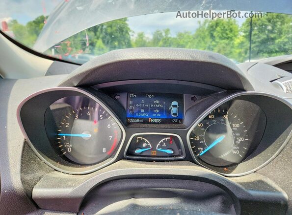 1FMCU9GDXHUC46455 2017 FORD ESCAPE Gray Vista de los asientos traseros