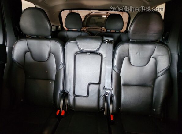 YV4A22PK2H1177847 2017 VOLVO XC90 Blue Սալոնի հետևի տեսք