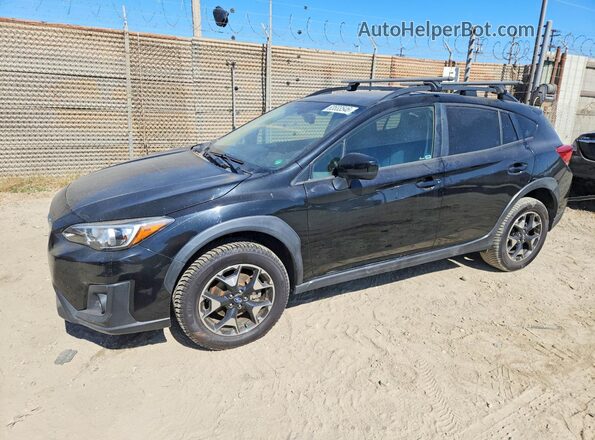 JF2GTAEC1L8246545 2020 SUBARU CROSSTREK Black Trasero izquierdo