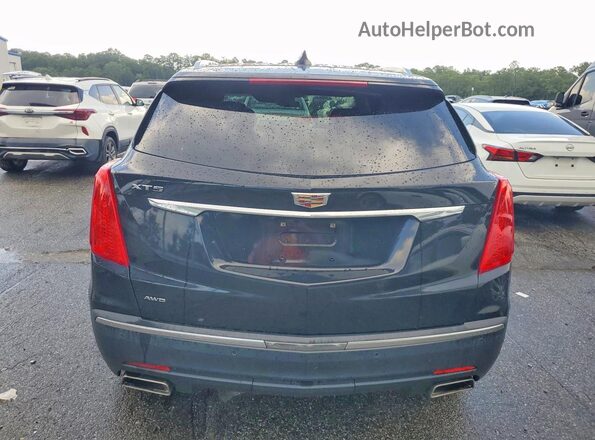 1GYKNERS2HZ206756 2017 CADILLAC XT5 Черный Вид салона спереди