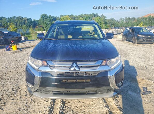 JA4AD3A32JJ003040 2018 MITSUBISHI OUTLANDER Синий Вид сзади