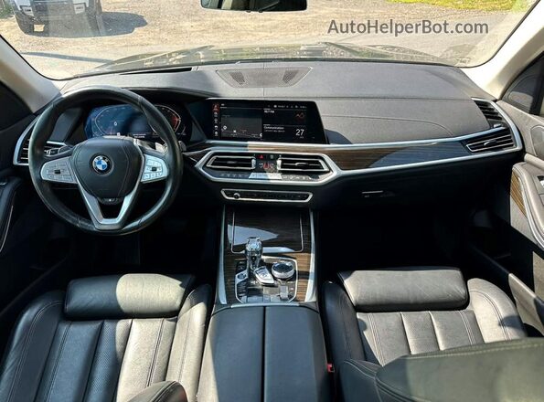 5UXCW2C03M9H82428 2021 BMW X7 Black Հետևի տեսք