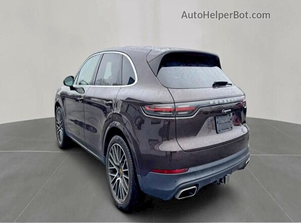 WP1AA2AY2MDA03187 2021 PORSCHE CAYENNE Коричневый Передняя правая четверть