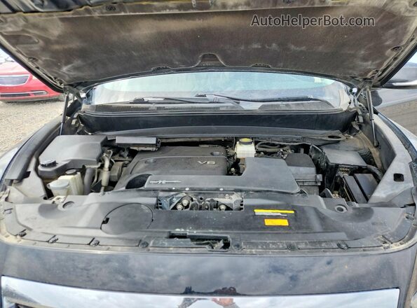 5N1AL0MM6GC503657 2016 INFINITI QX60 Black Engine compartment view