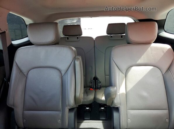 KM8SR4HF8GU157658 2016 HYUNDAI SANTA FE Silver Սալոնի հետևի տեսք