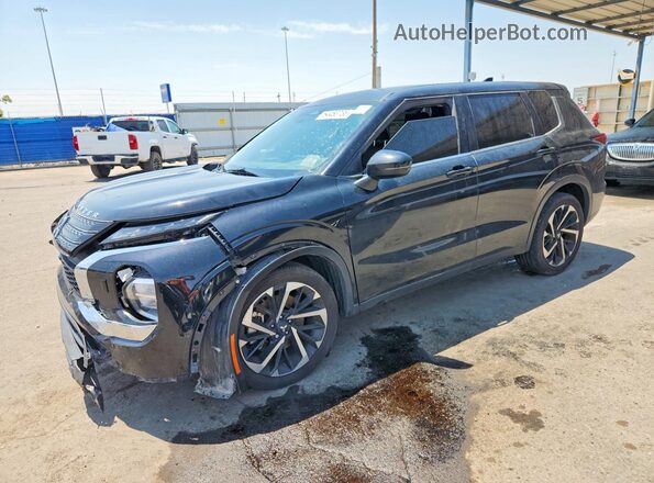 JA4J4TA89NZ064162 2022 MITSUBISHI OUTLANDER Black Trasero izquierdo