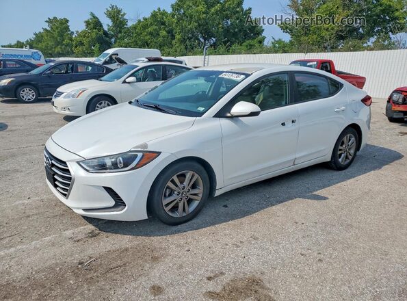 5NPD84LFXHH136815 2017 HYUNDAI ELANTRA White Rear left