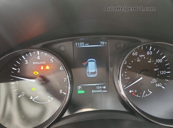 5N1AT2MV4HC820679 2017 NISSAN ROGUE Серый Вид задних сидений
