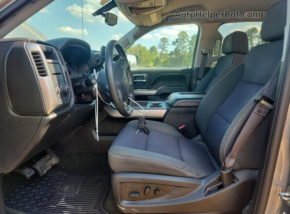 3GCPCREC9HG326271 2017 CHEVROLET SILVERADO Gray Առջևի վահանակի տեսք