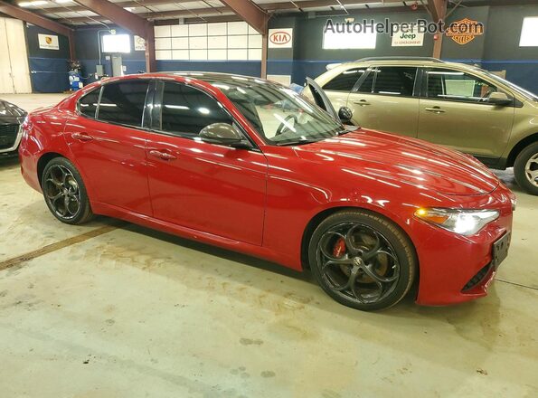 ZARFANBN6K7612720 2019 ALFA ROMEO GIULIA Maroon Вид спереду
