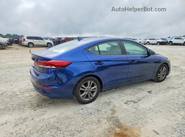 5NPD84LF6HH100992 2017 HYUNDAI ELANTRA Синий Передняя правая четверть