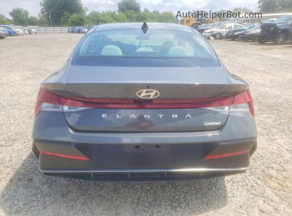 KMHLP4DG6SU983961 2025 HYUNDAI ELANTRA Gray Widok wnętrza z przodu