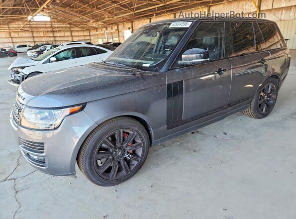 SALGS2EF8GA267479 2016 LAND ROVER RANGE Gray უკანა მარცხენა