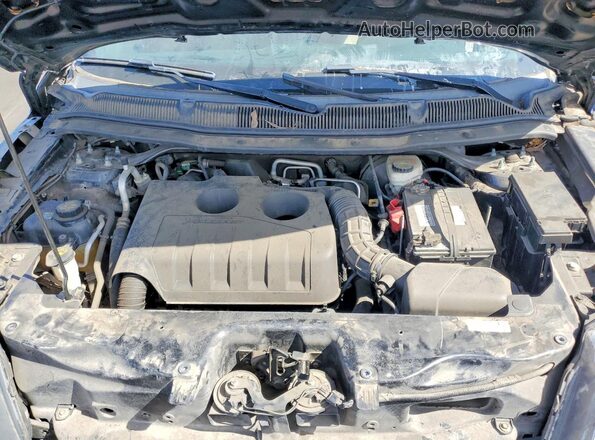 1FM5K7BHXGGC05267 2016 FORD EXPLORER Blue Vista de la etiqueta del VIN
