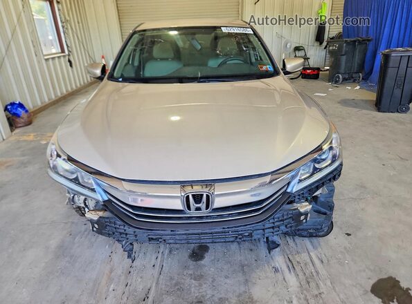 1HGCR2F34HA298740 2017 HONDA ACCORD Tan Vista trasera