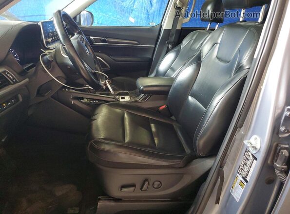 5XYP6DHC7LG038908 2020 KIA TELLURIDE Silver Vista del salpicadero