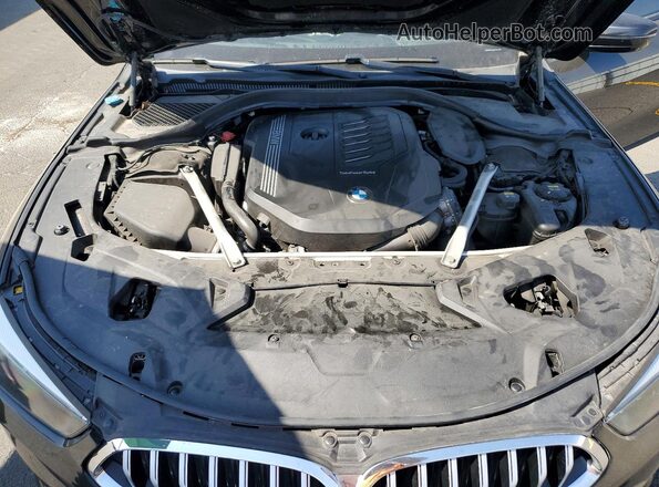 WBAAE2C01LCD01392 2020 BMW 8 SERIES Черный Вид подкапотного пространства