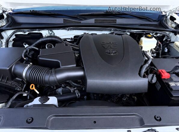 5TFCZ5AN3KX203727 2019 TOYOTA TACOMA White Vista del salpicadero