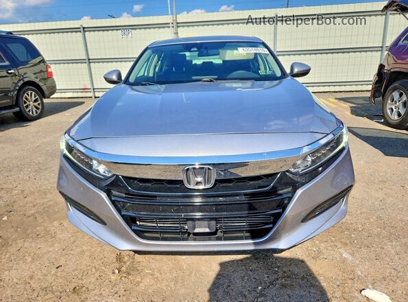 1HGCV1F4XJA076949 2018 HONDA ACCORD Silver Հետևի տեսք
