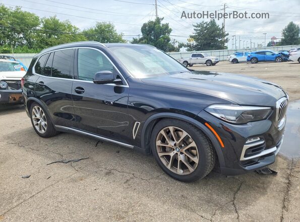 5UXTA6C08M9D53551 2021 BMW X5 Black Դիմացի տեսք