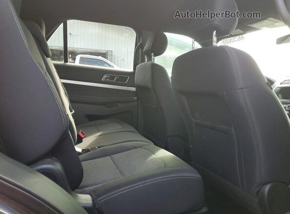 1FM5K7D85HGC64662 2017 FORD EXPLORER Charcoal Widok komory silnika