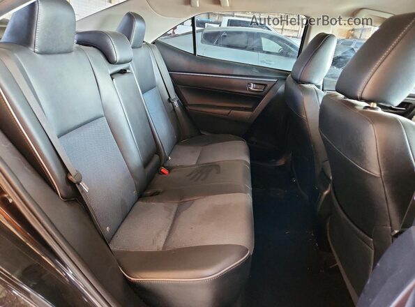 5YFBURHE8GP407453 2016 TOYOTA COROLLA Black Սալոնի հետևի տեսք