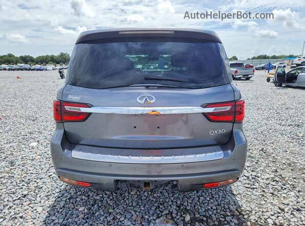 JN8AZ2NF4K9681981 2019 INFINITI QX80 Gray Widok wnętrza z przodu