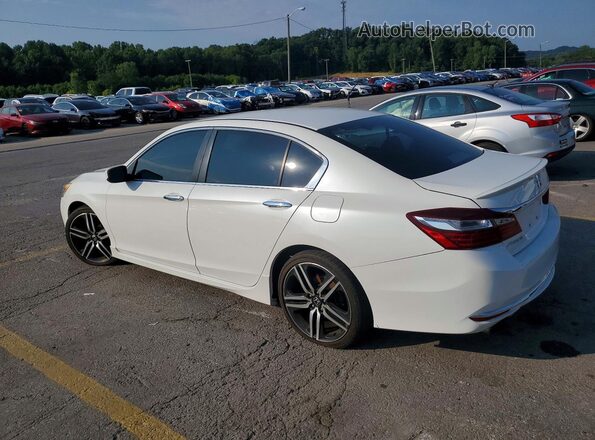 1HGCR2F10HA053030 2017 HONDA ACCORD Белый Задняя правая четверть