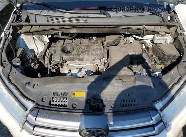 5TDZARFH9KS051485 2019 TOYOTA HIGHLANDER White Vista de la etiqueta del VIN