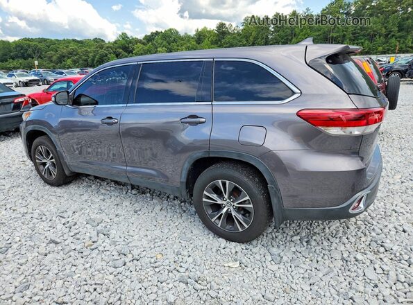 5TDBZRFH6KS970922 2019 TOYOTA HIGHLANDER Black Rear right