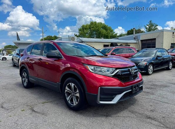 2HKRW2H28MH632888 2021 HONDA CR-V Burgundy უკანა მარცხენა