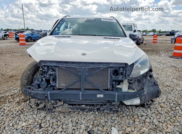 4JGDA6EB9JB007574 2018 MERCEDES-BENZ GLE White Widok z tyłu