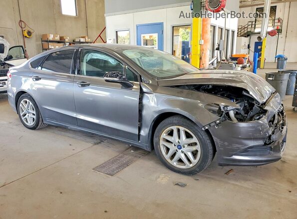3FA6P0H72GR153549 2016 FORD FUSION Gray Вид спереду