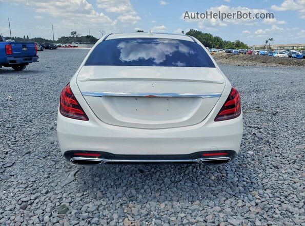 WDDUG6GB8JA361694 2018 MERCEDES-BENZ S White Вид салону спереду