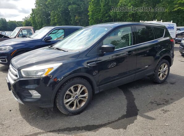 1FMCU0GD9HUD81308 2017 FORD ESCAPE Black Задня ліва чверть