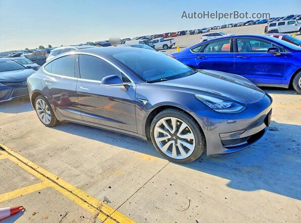 5YJ3E1EA6LF635025 2020 TESLA MODEL 3 Charcoal Вид спереду