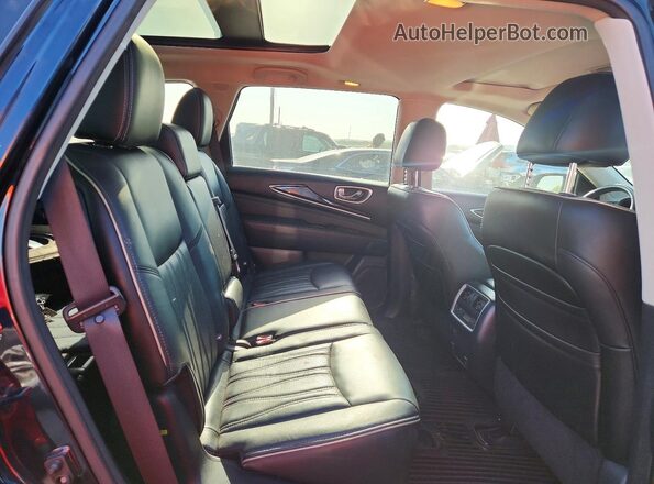 5N1DL0MM8HC504923 2017 INFINITI QX60 Blue Շարժիչի բաժամունքի տեսք