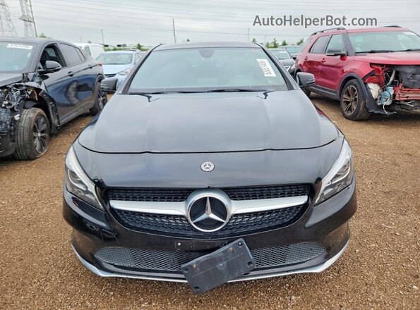 WDDSJ4GB2JN520425 2018 MERCEDES-BENZ CLA-CLASS Black Widok z tyłu